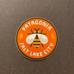 Patagonia Salt Lake City store sticker